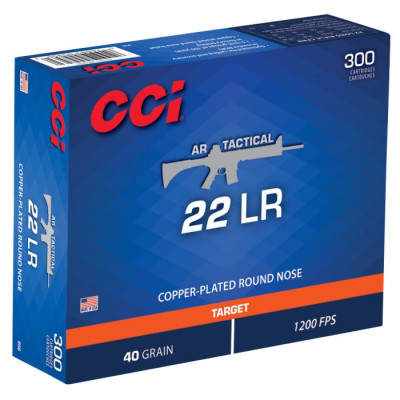 Патрон CCI AR Tactical 22 LR куля CPRN 40гр 2,59г 366 м/с 300шт/уп