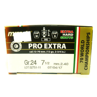 Патрон MIRAGE 12к T4 Pro-Extra12/70  №7,5 24 gr