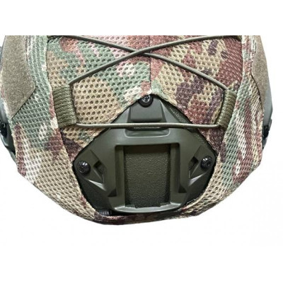 Кавер Military Vinn на шолом без вух Мультикам + 3D сітка ХL
