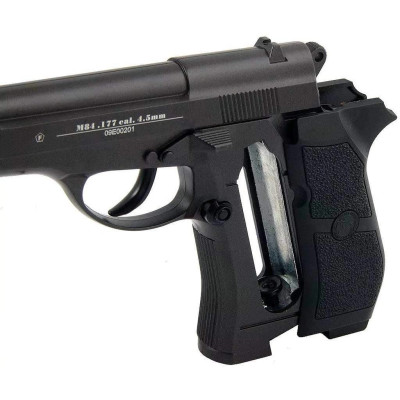 Пістолет пневматичний Win Gun Beretta M-84(метал) к.4,5мм ВВ 130м/с