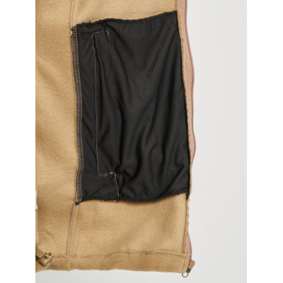 Кофта флісова BIKATEX із вставками SoftShell Пісок, L Кофта флісова BIKATEX із вставками SoftShell Пісок, L