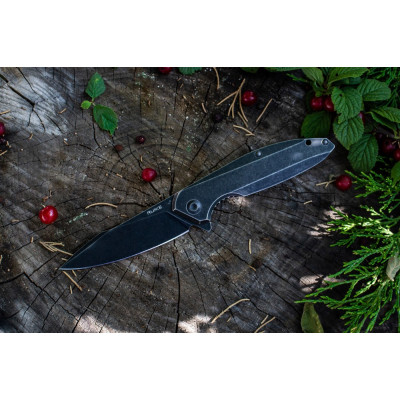 Ніж складаний туристичний Ruike P128-SB, (9.3 см) 14C28N / 3cr14n чорний Ніж складаний туристичний Ruike P128-SB, (9.3 см) 14C28N / 3cr14n чорний