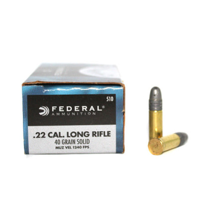 Патрон нарізний Federal Champion Target 22LR Solid 2,59гр