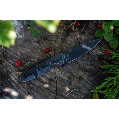 Ніж складаний туристичний Ruike P128-SB, (9.3 см) 14C28N / 3cr14n чорний Ніж складаний туристичний Ruike P128-SB, (9.3 см) 14C28N / 3cr14n чорний