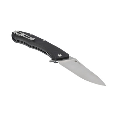 Ніж складаний туристичний Ruike D198-PB, (9.8 см) 8Cr13Mov / PA66 GF-35 чорний