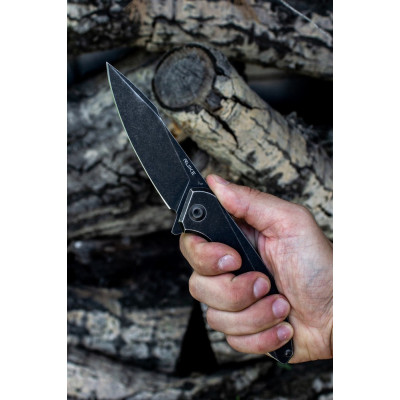 Ніж складаний туристичний Ruike P128-SB, (9.3 см) 14C28N / 3cr14n чорний Ніж складаний туристичний Ruike P128-SB, (9.3 см) 14C28N / 3cr14n чорний