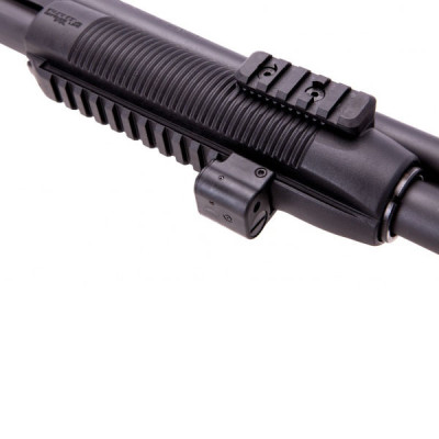Помпова рушниця Mossberg-500 к.12 20’’ Tactical, Tri-Rail, Matte Syntetic